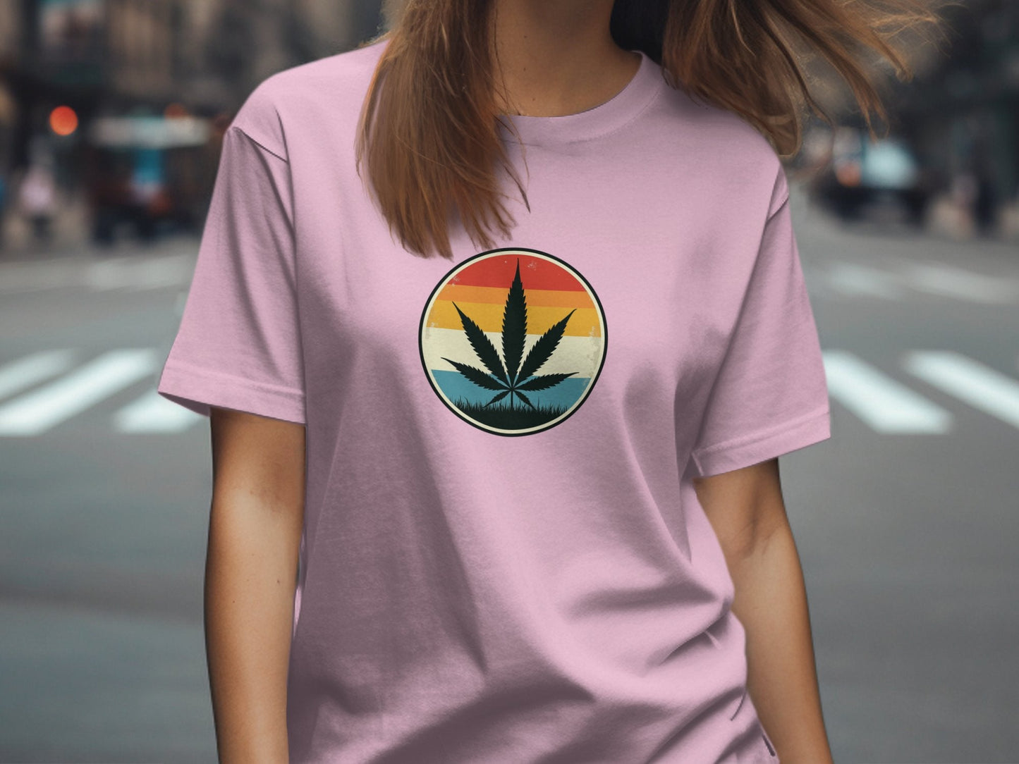 Retro Cannabis Tee - CurtisJ Designs