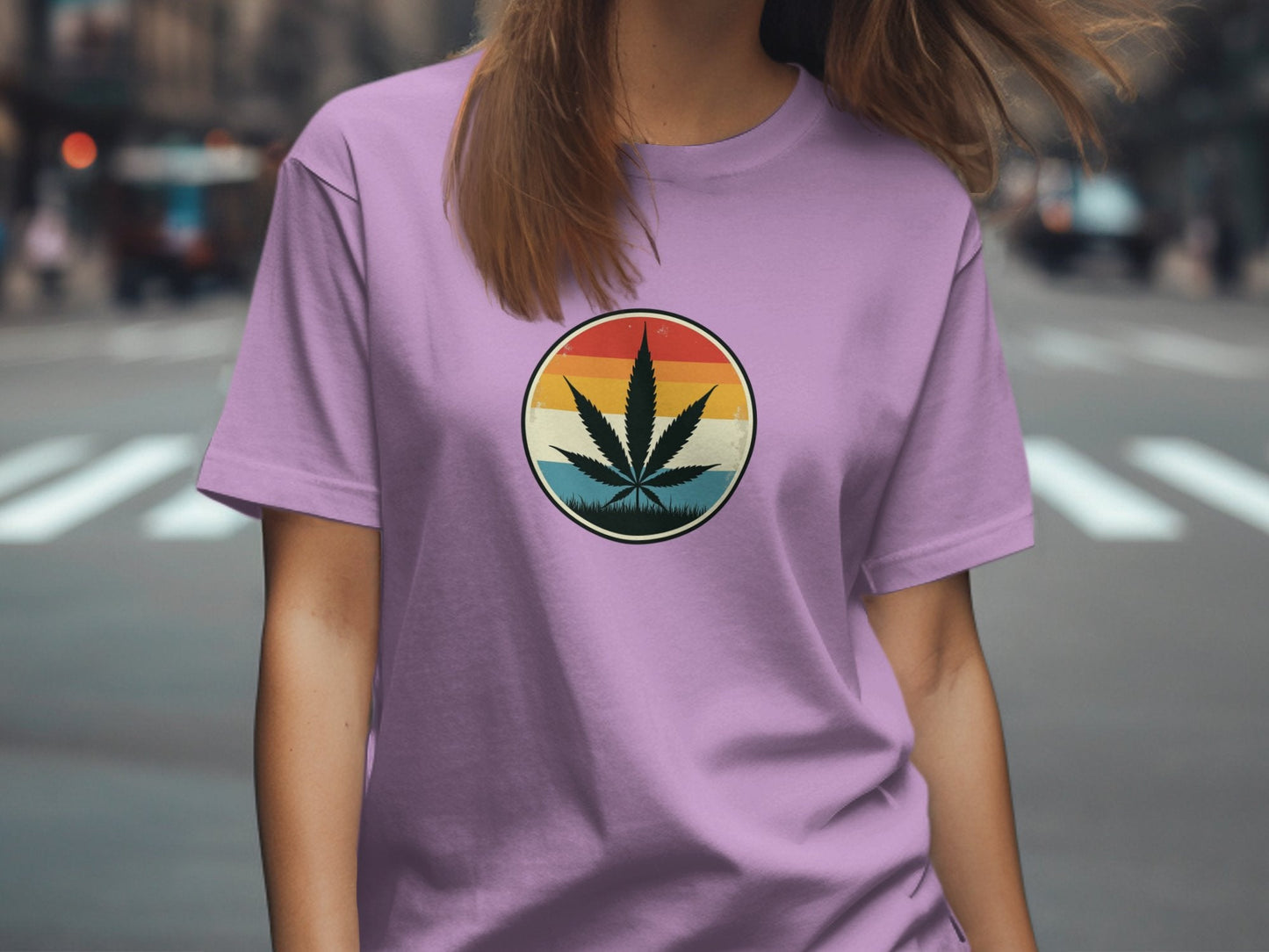 Retro Cannabis Tee - CurtisJ Designs