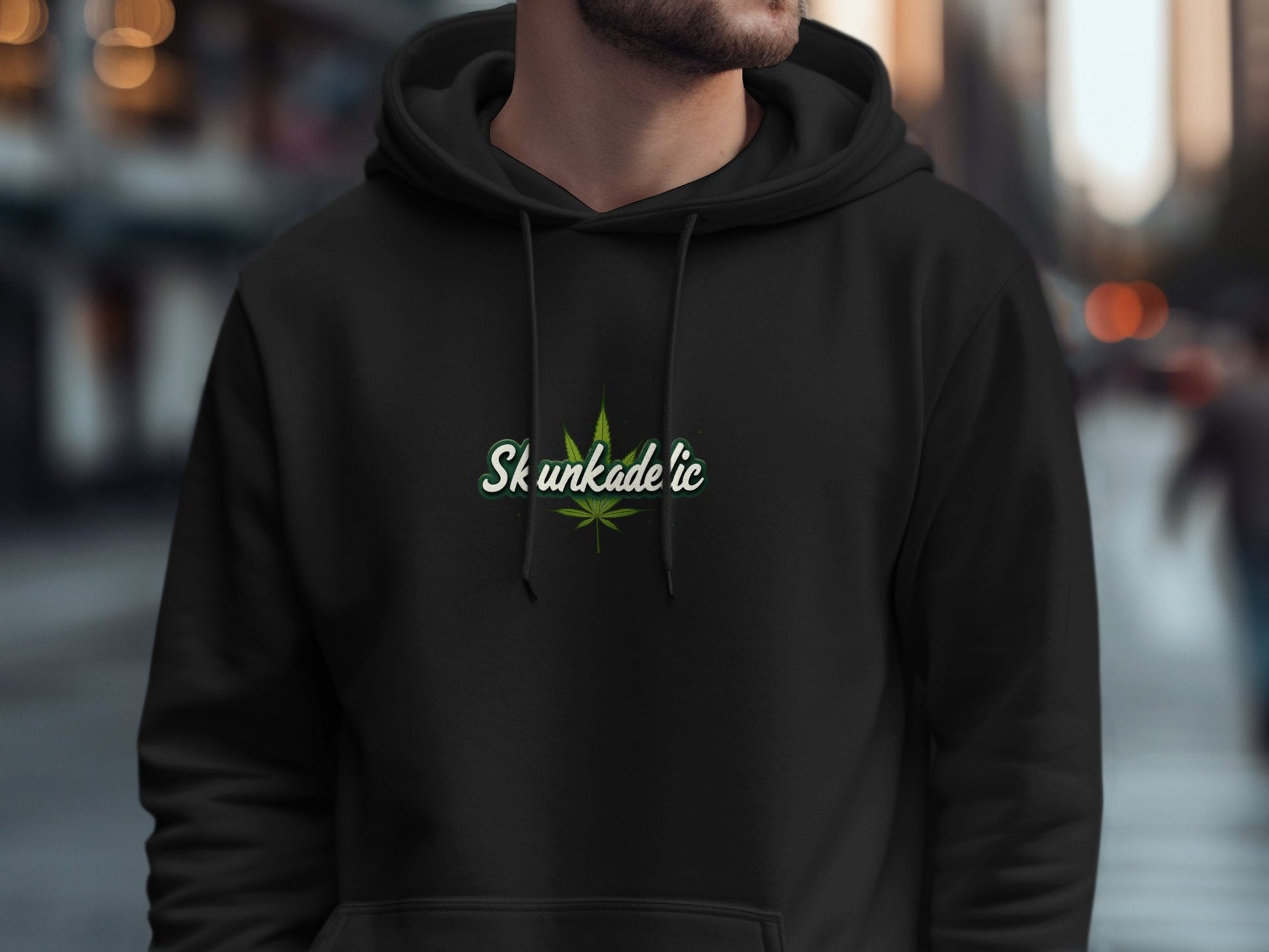 Skunkadelic Leaf Hoodie - CurtisJ Designs