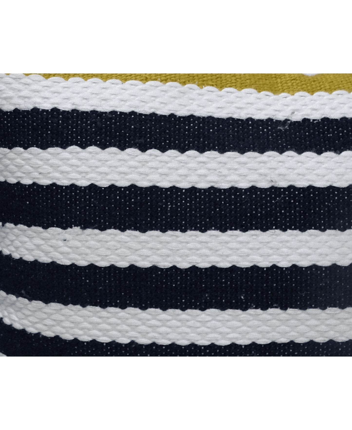 Striped Blue Decorative Outdoor Pillow 14"x20" - High - Quality Polyester Pillow with Zipper Closure - CurtisJ Designs